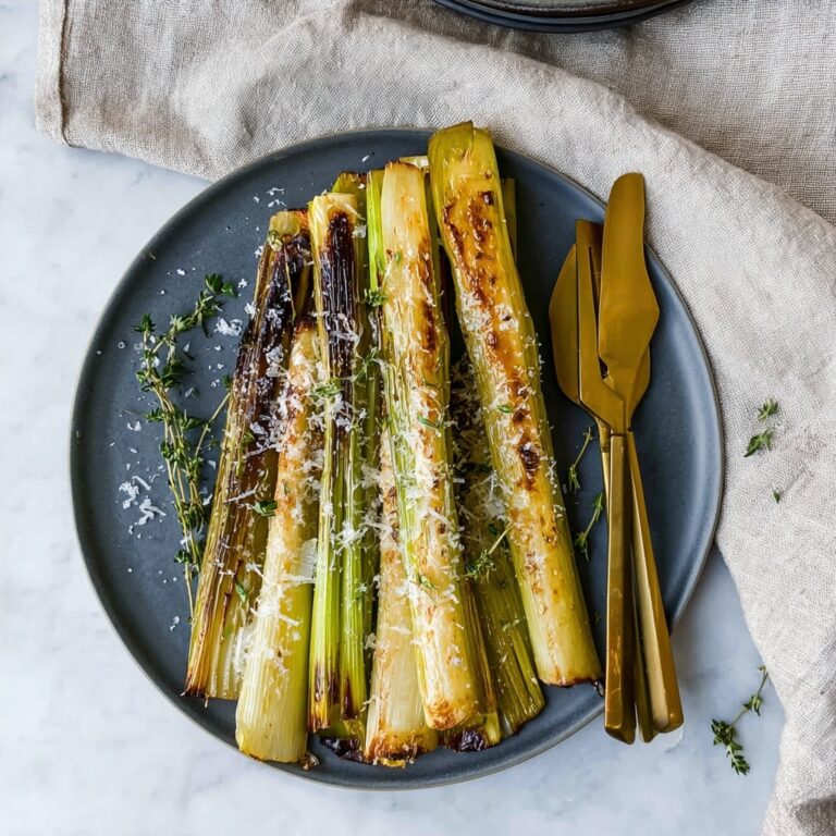 Sauteed Leeks with Parmesan Recipe