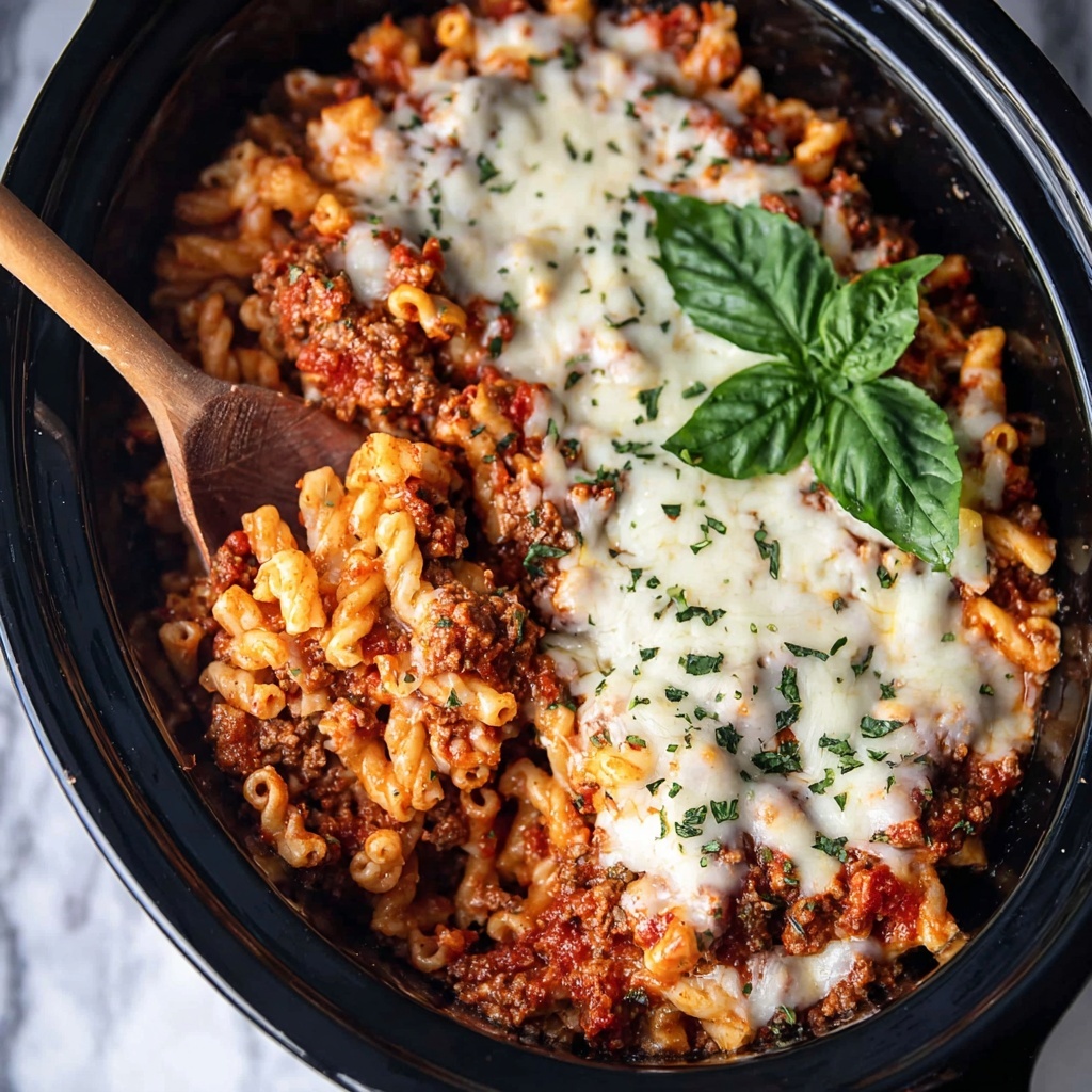 Crockpot Baked Ziti Recipe - Recipe Image