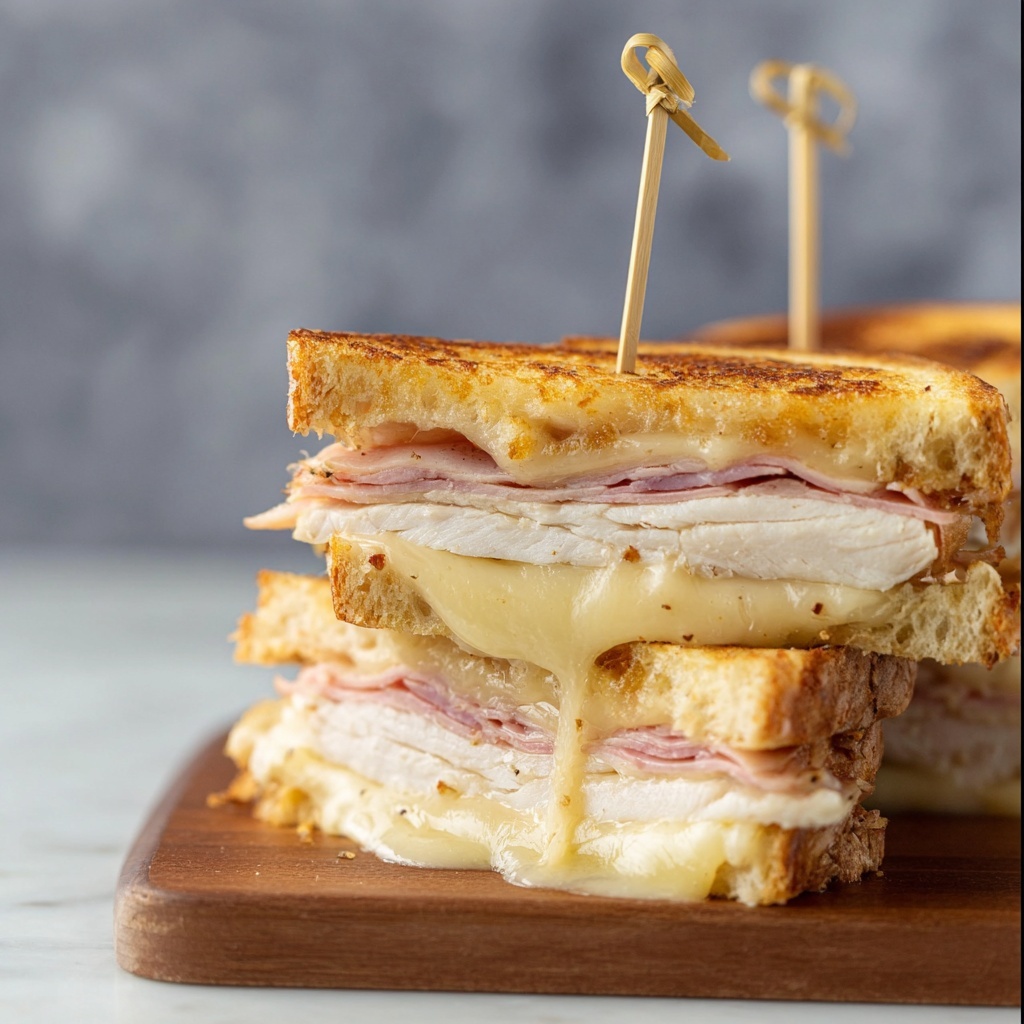 Chicken Cordon Bleu Sandwich Recipe - Recipe Image