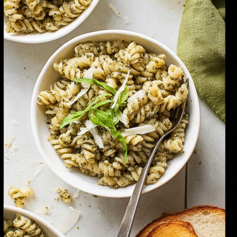 Pesto Cavatappi Recipe