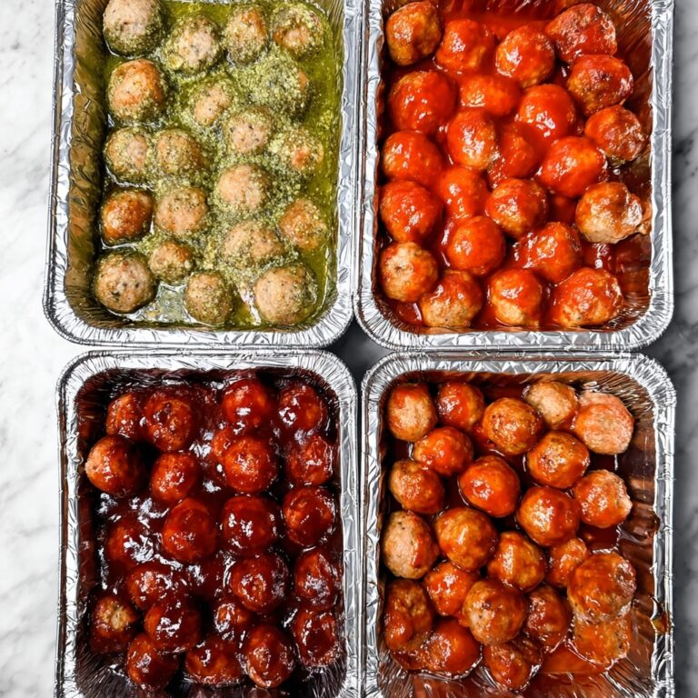 Sheet Pan Party Meatballs Recipe