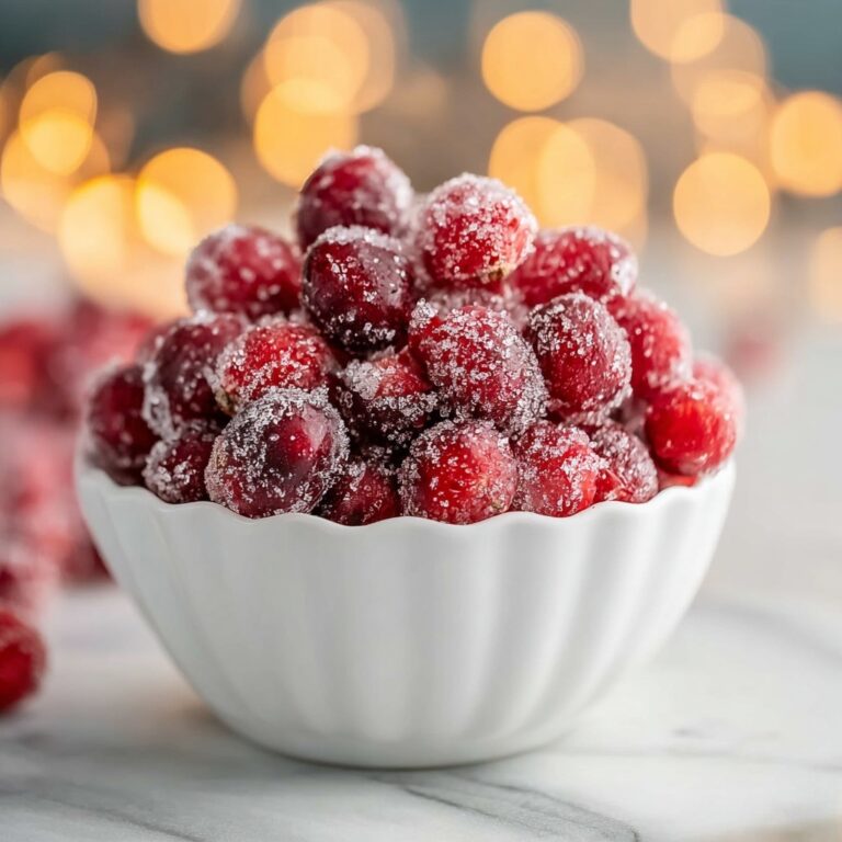 Sugared Cranberries Recipe