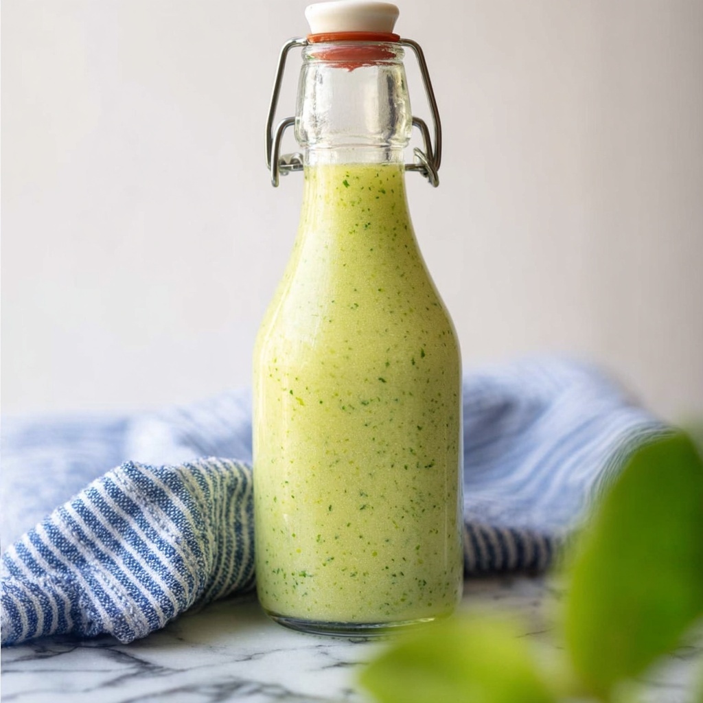 Peruvian Green Aji Verde Sauce Recipe - Recipe Image