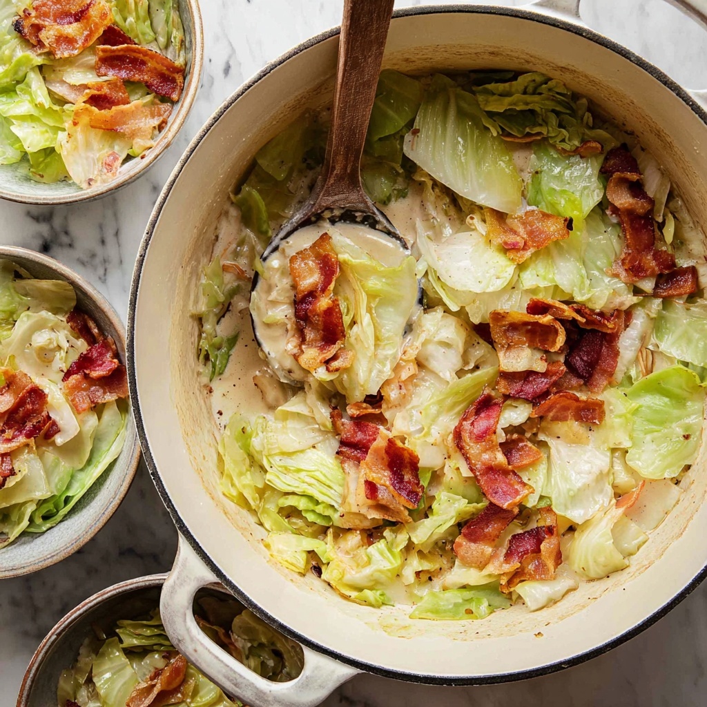 Fried Cabbage and Bacon Recipe - Recipe Image
