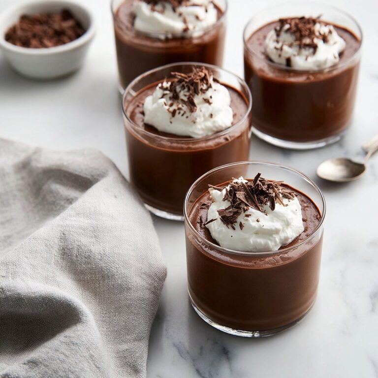 Decadent Chocolate Pudding Recipe