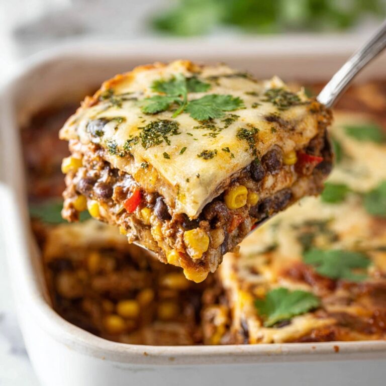 Vegetarian Mexican Lasagna Recipe