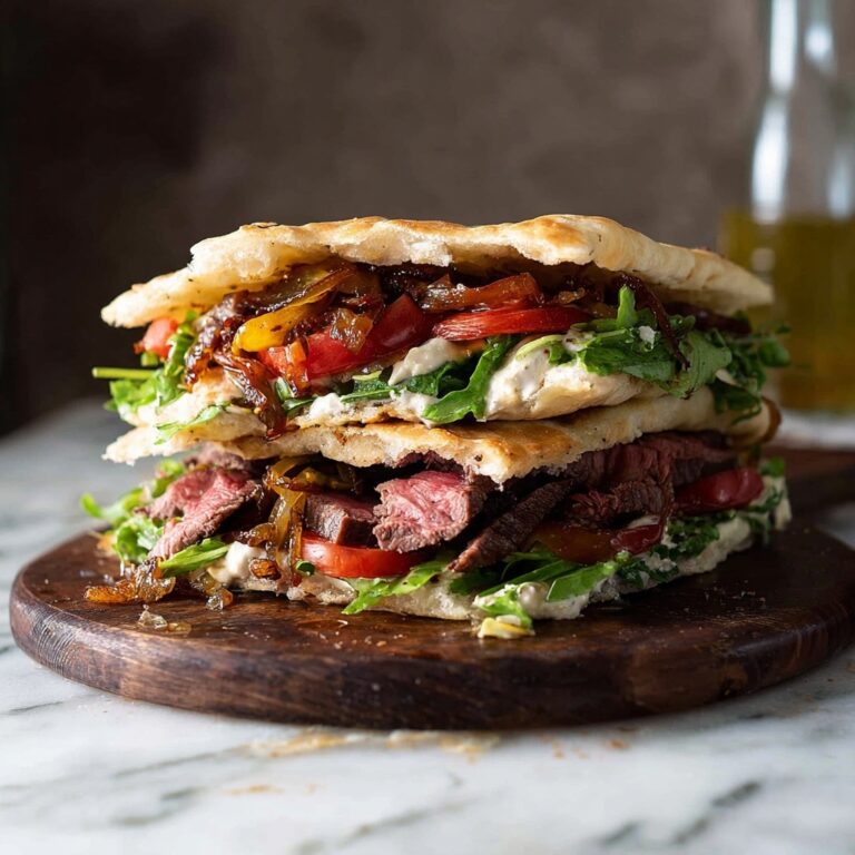 Steak Sandwich with Caramelized Onions and Garlic Aioli Recipe