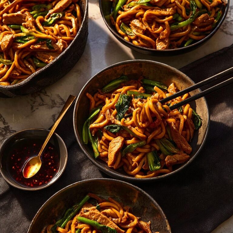 Fastest Chicken and Vegetable Noodle Stir Fry Recipe