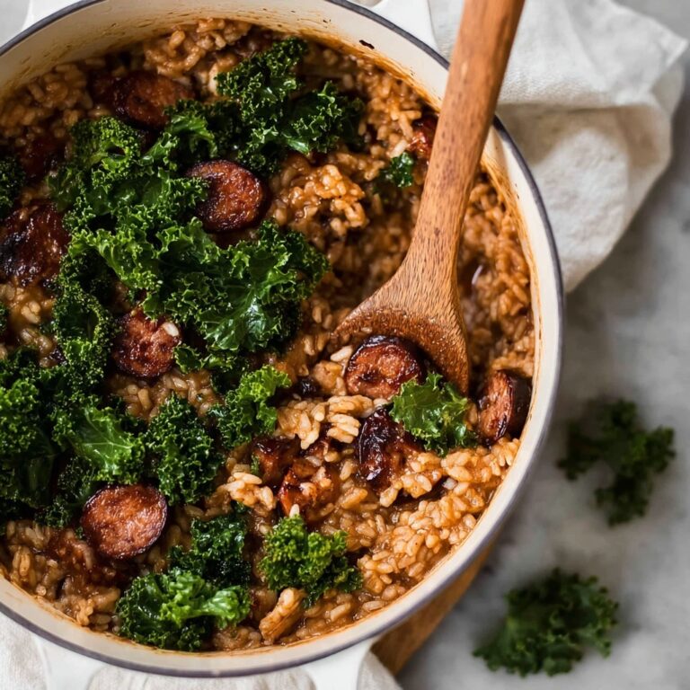 Chorizo & Kale Risotto Recipe