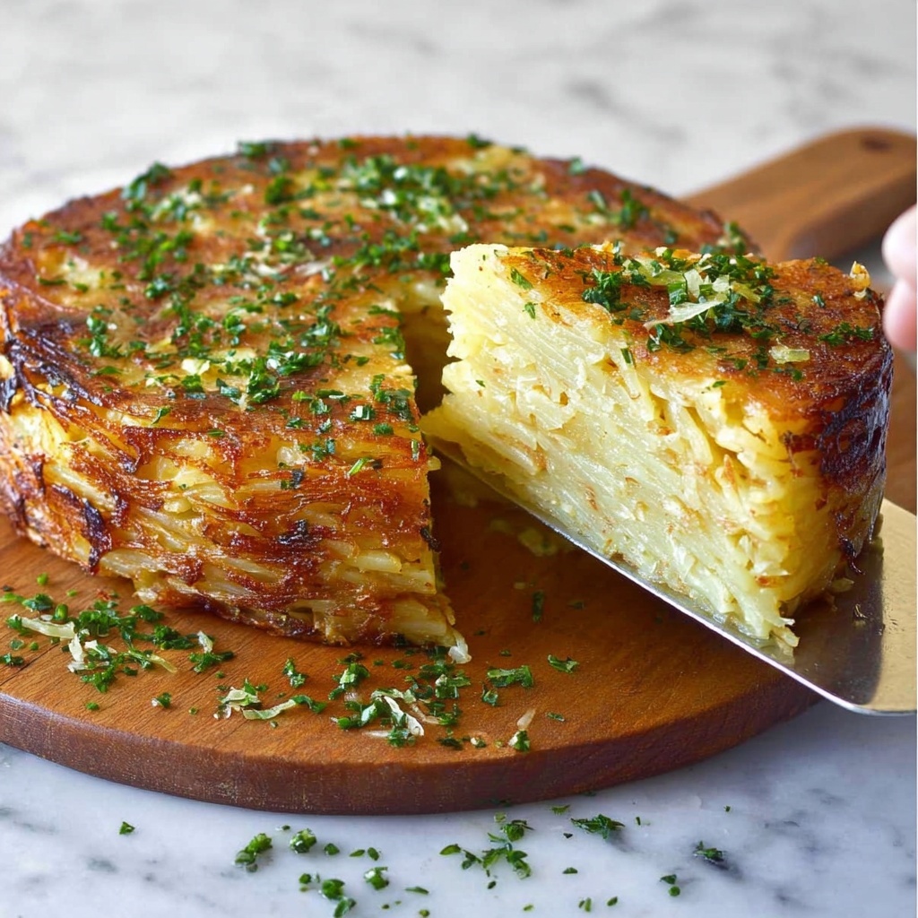 Giant Crispy Hash Brown Recipe - Recipe Image