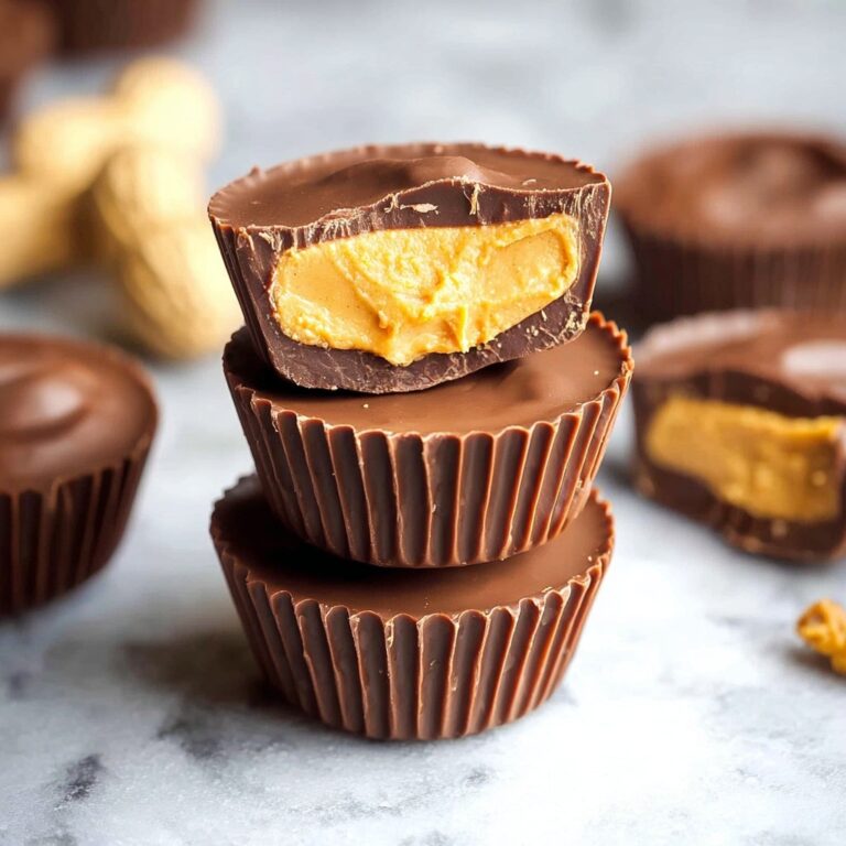 Homemade Reese’s Peanut Butter Cups Recipe