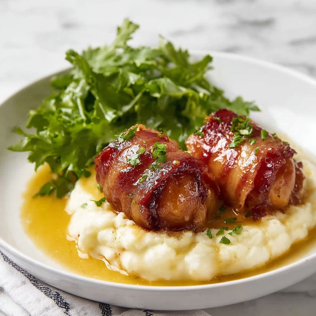 Bacon-Wrapped Chicken Thighs with Sweet and Spicy Seasoning Recipe - Recipe Image