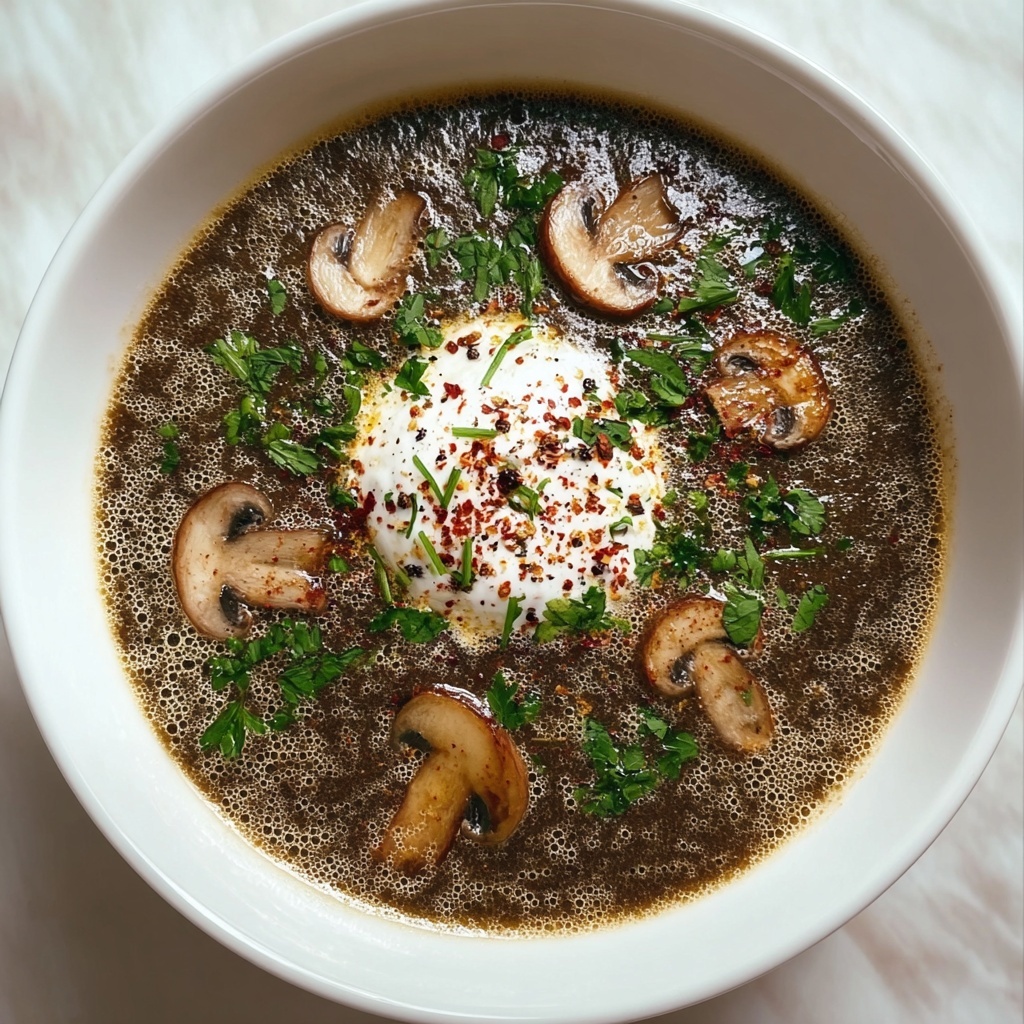 Hungarian Mushroom Soup Recipe - Recipe Image