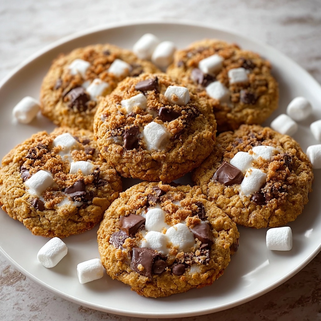 Pumpkin S'mores Cookies Recipe - Recipe Image
