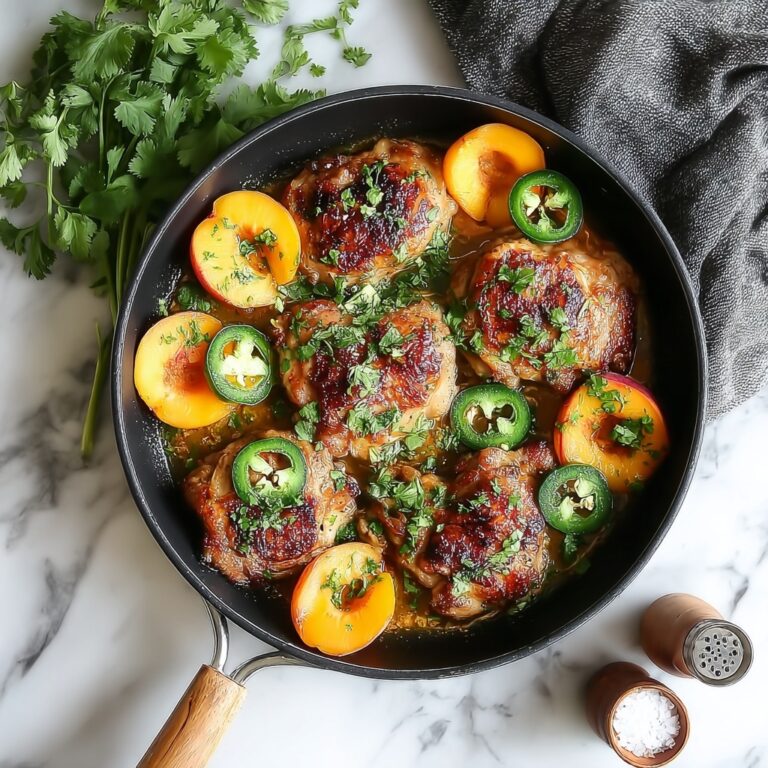 Jalapeno Peach Chicken Recipe