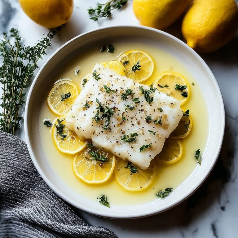 Lemon Butter Baked Cod Recipe