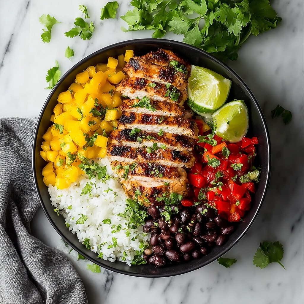 Honey Chipotle Chicken Rice Bowls Recipe - Recipe Image
