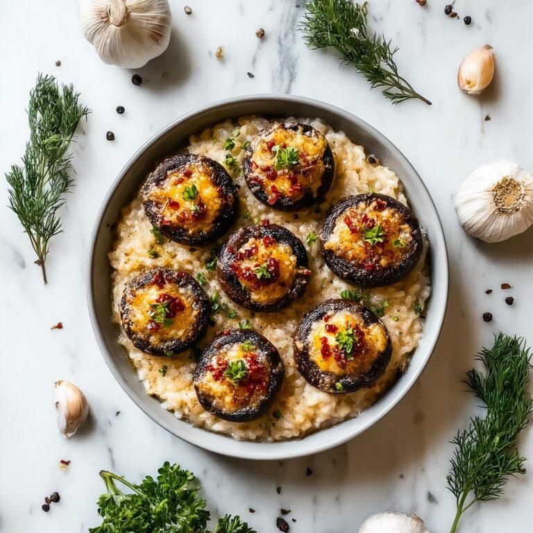 Christmas Stuffed Mushrooms Recipe