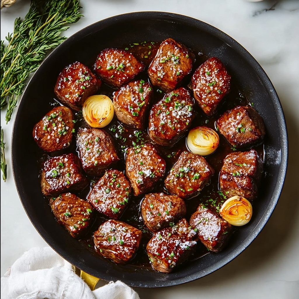 Garlic Butter Steak Bites Recipe - Recipe Image