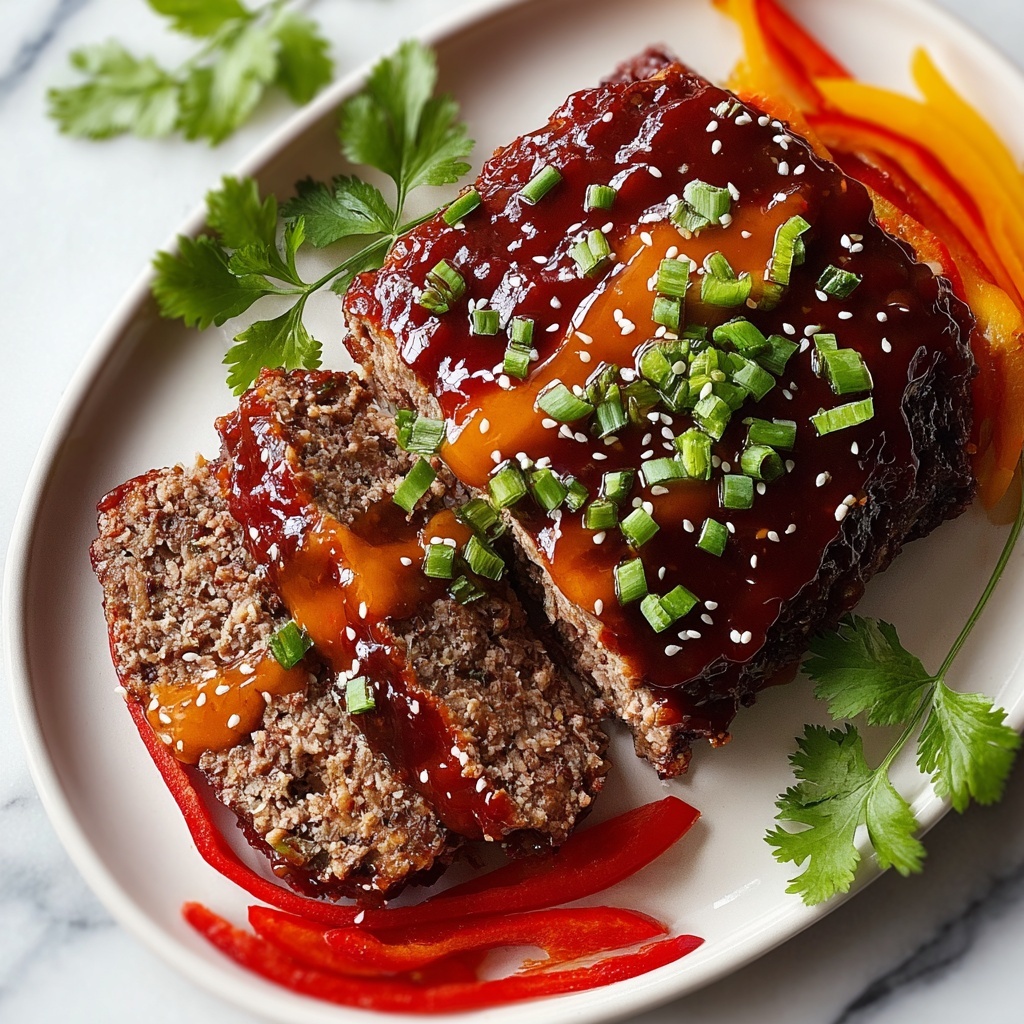 Sweet & Spicy Korean BBQ Meatloaf Recipe - Recipe Image