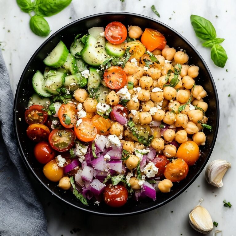 Mediterranean Chickpea Salad Recipe
