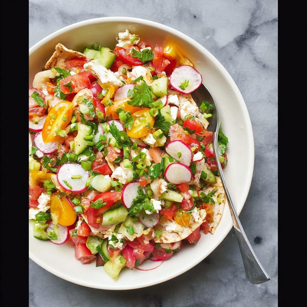 Best Fattoush Salad Recipe - Recipe Image