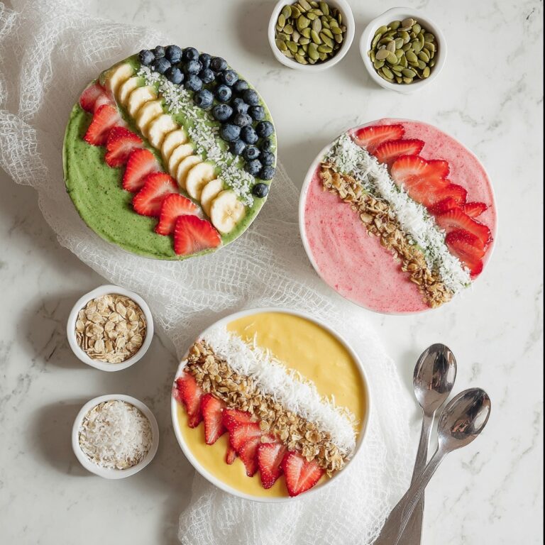 Easy Fruit Smoothie Bowls Recipe