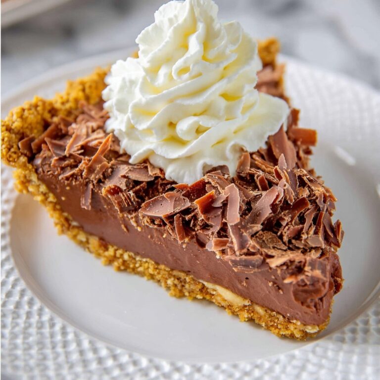 Chocolate Honey Chiffon Pie Recipe