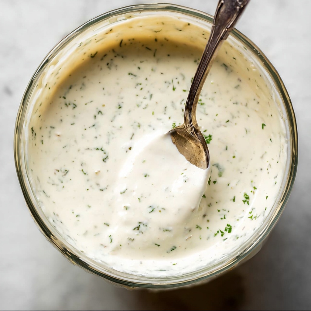Homemade Buttermilk Ranch Dressing Recipe - Recipe Image