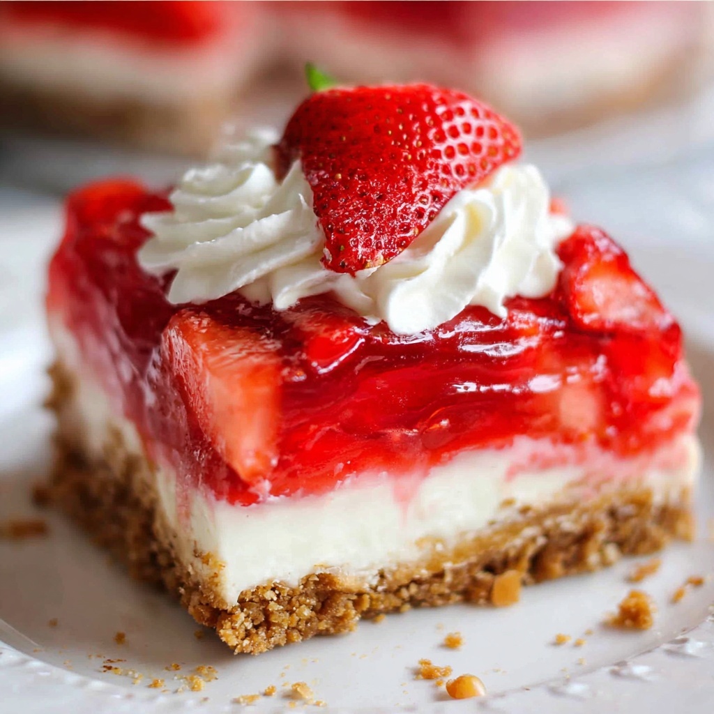 Jello Pretzel Salad Recipe - Recipe Image