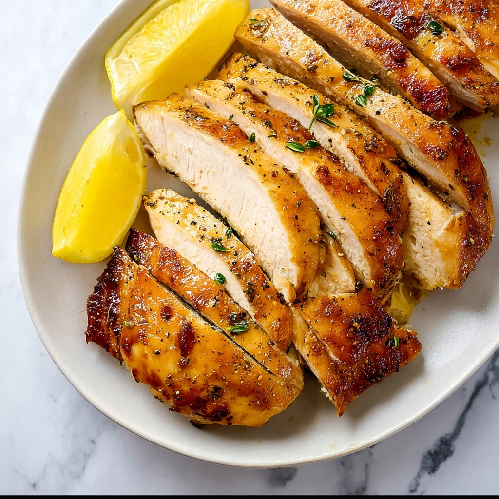 Sous Vide Chicken Breast with Herbs and Lemon Recipe - Recipe Image