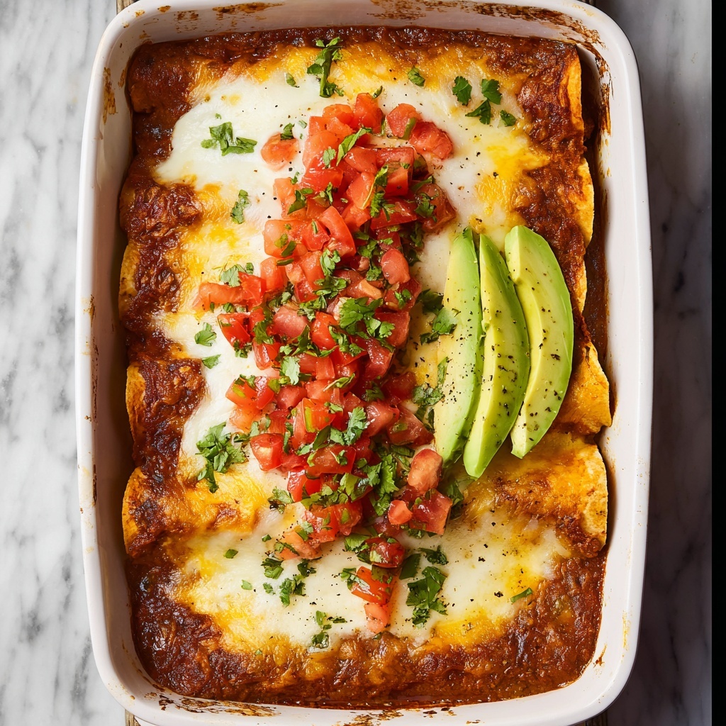 Cheesy Creamy Chicken Enchiladas Recipe - Recipe Image