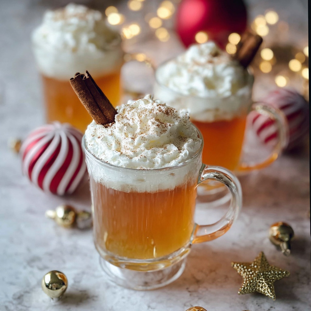 Caramel Apple Hot Toddy Cocktail Recipe - Recipe Image