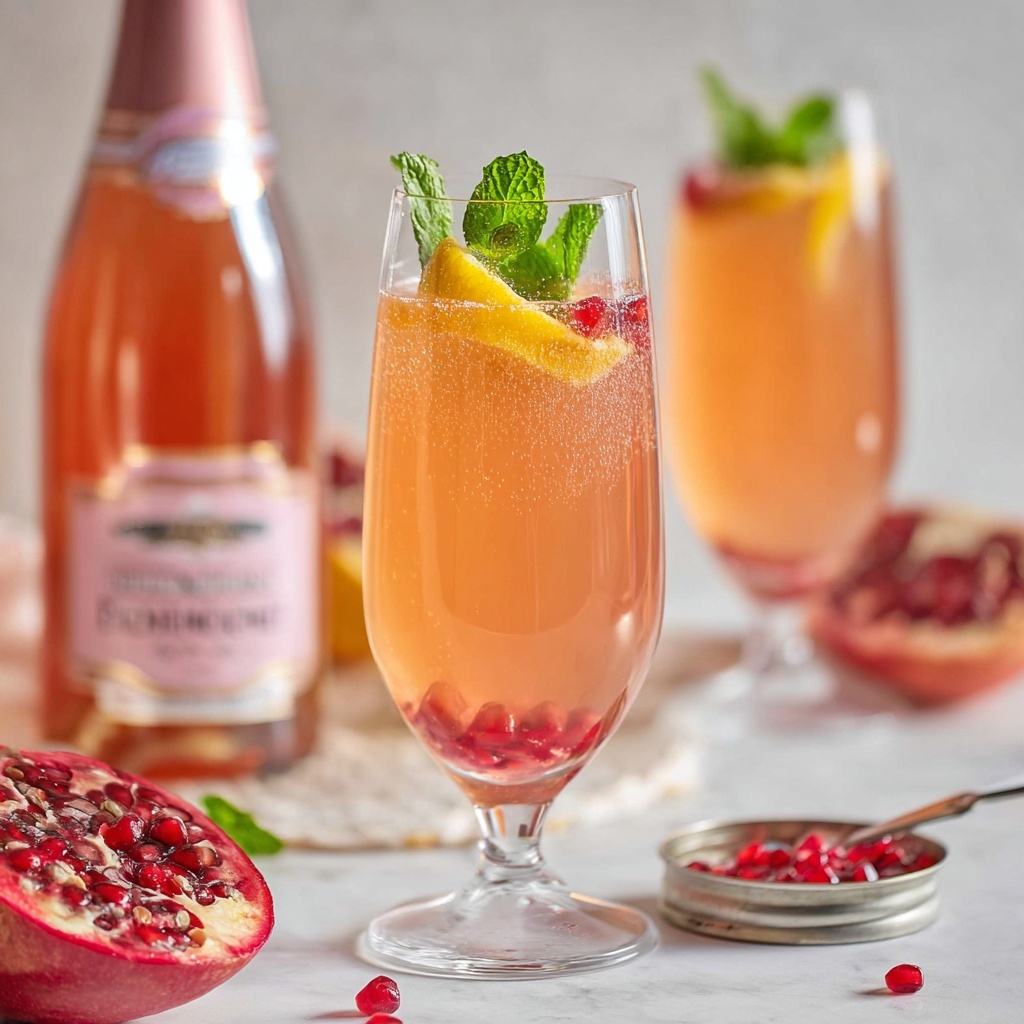 Pink Champagne Sangria Recipe - Recipe Image