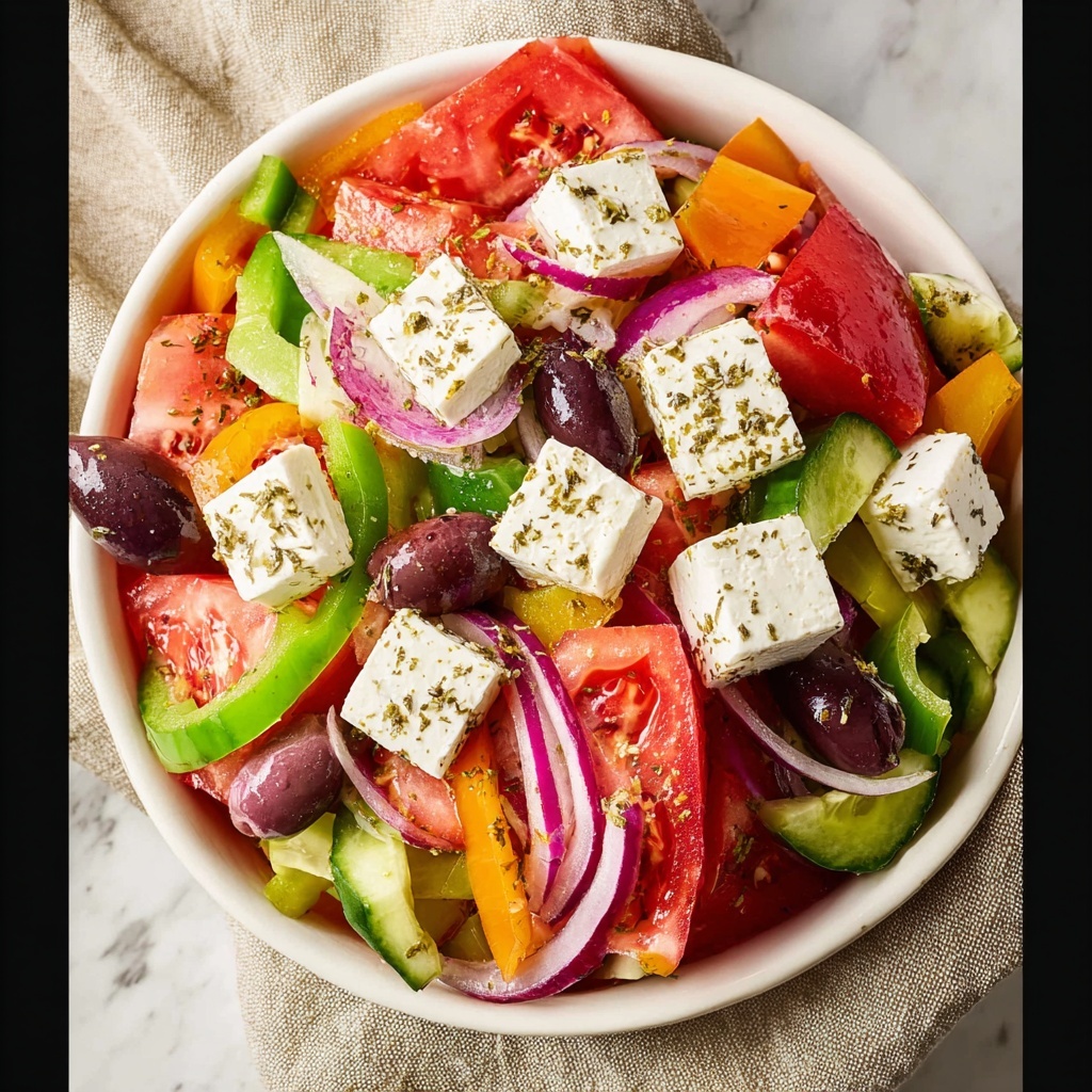 Best Greek Salad Recipe - Recipe Image
