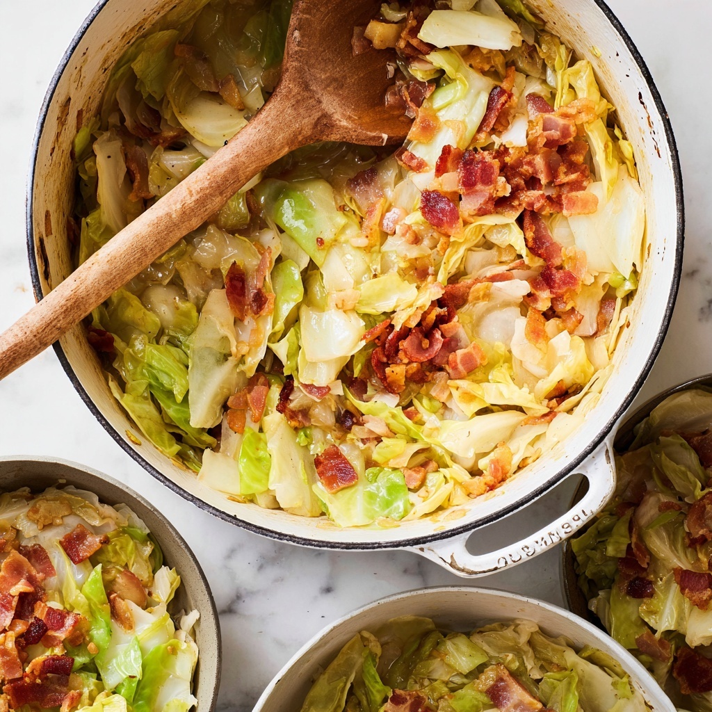 Fried Cabbage and Bacon Recipe - Recipe Image