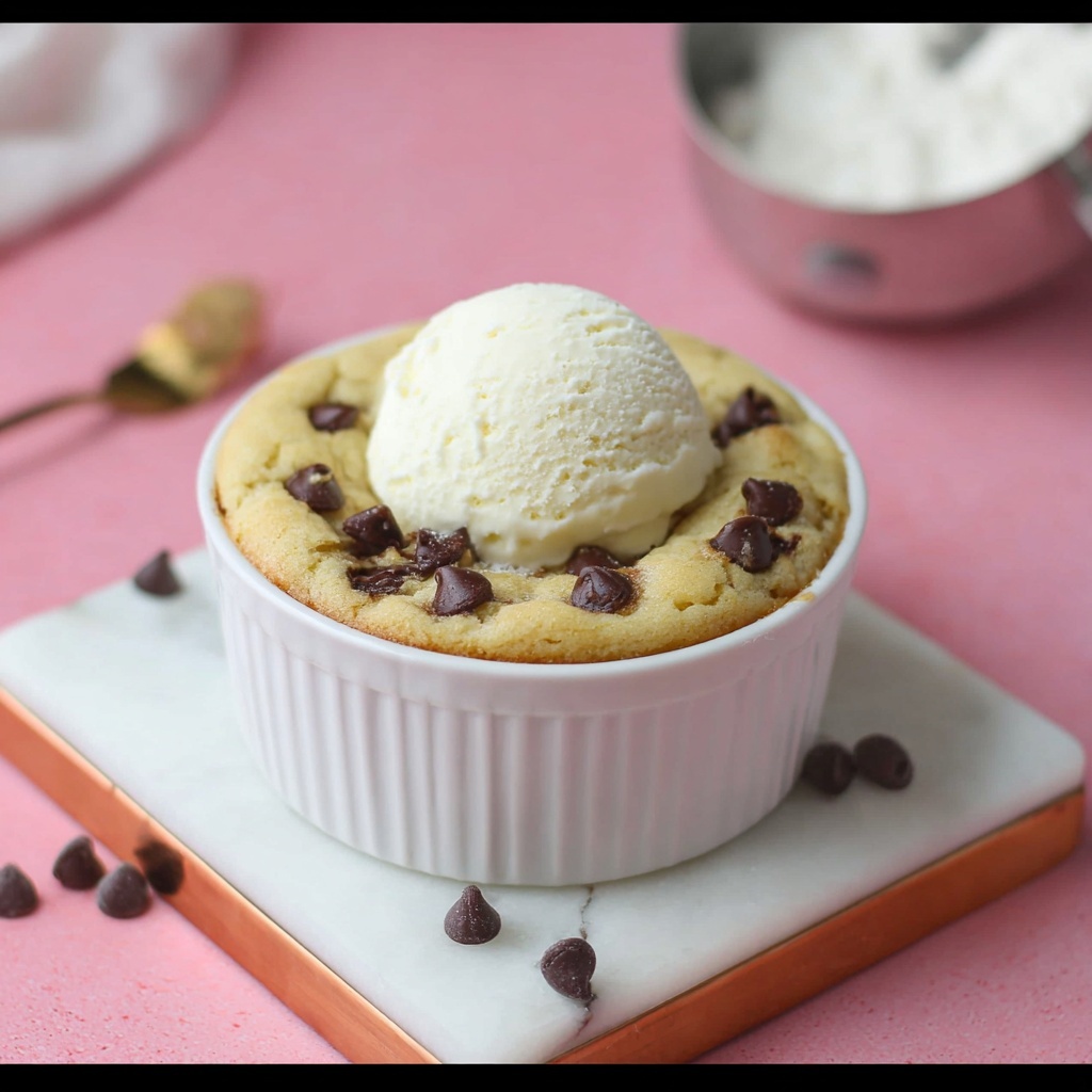 Chocolate Chip Mug Cookie Recipe - Recipe Image