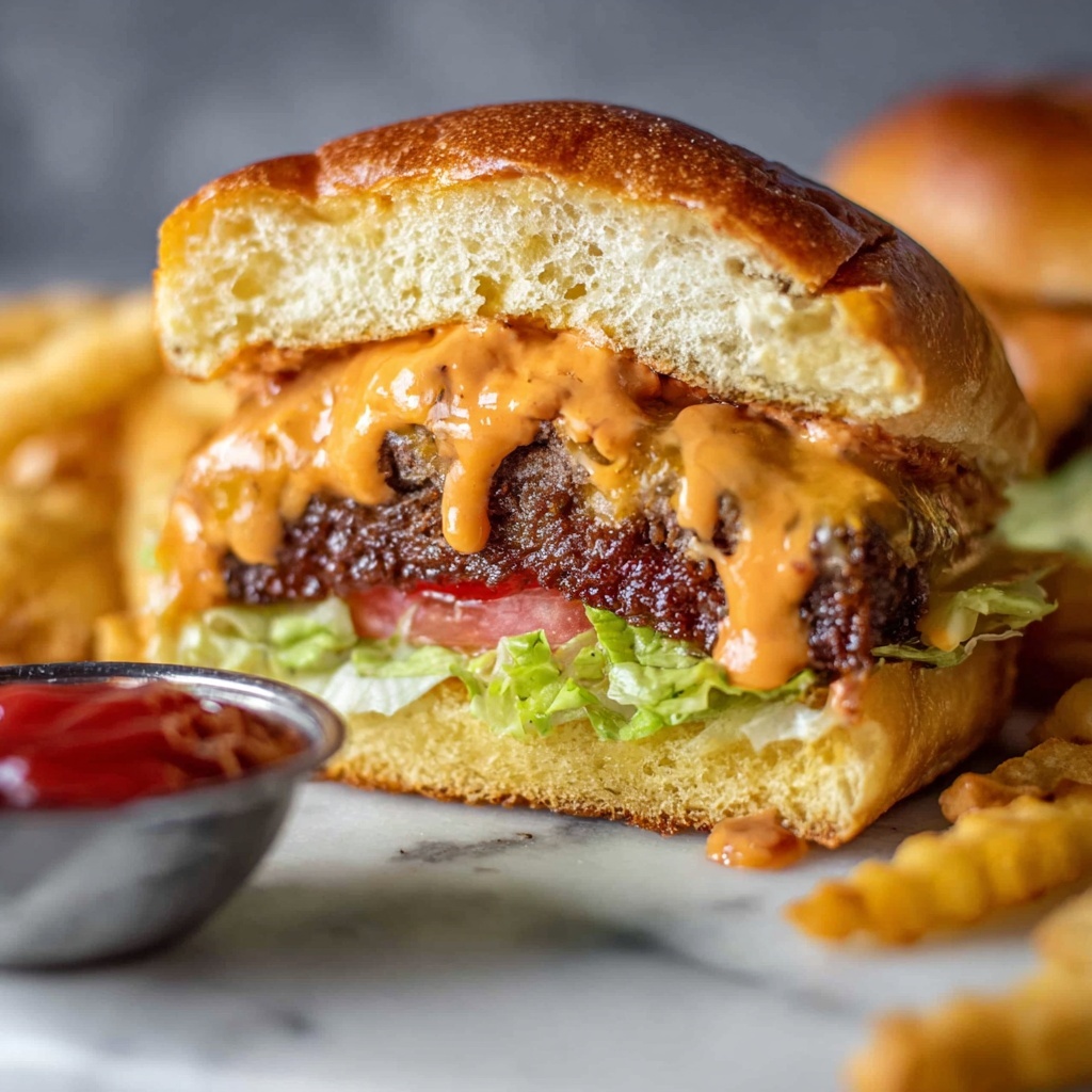 Juicy Lucy Burger Recipe - Recipe Image