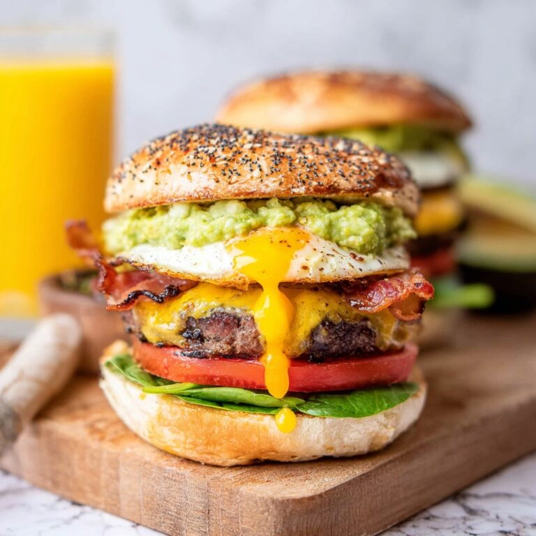 Breakfast Burger Recipe