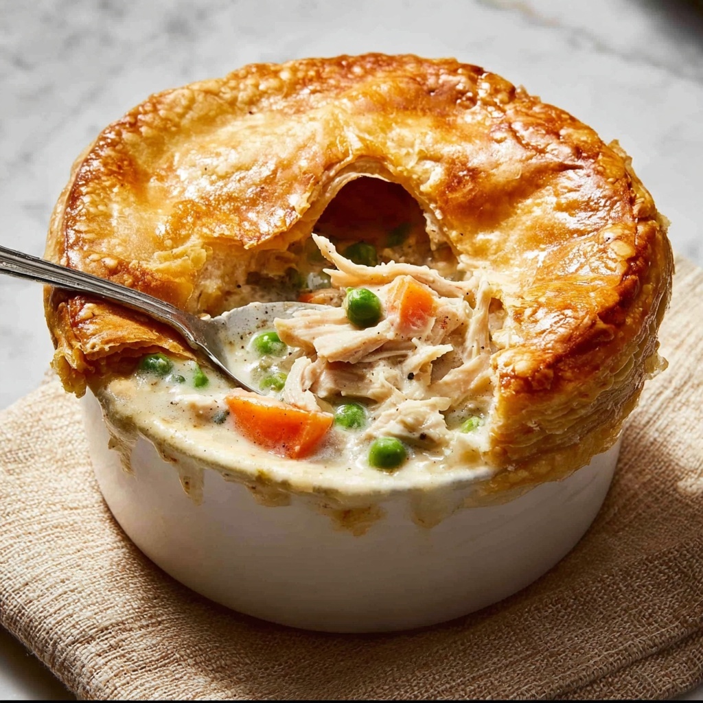 Creamy Chicken Pot Pie Recipe - Recipe Image
