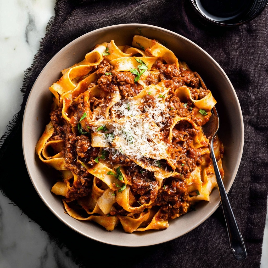 Sausage Ragu with Pappardelle Pasta Recipe - Recipe Image