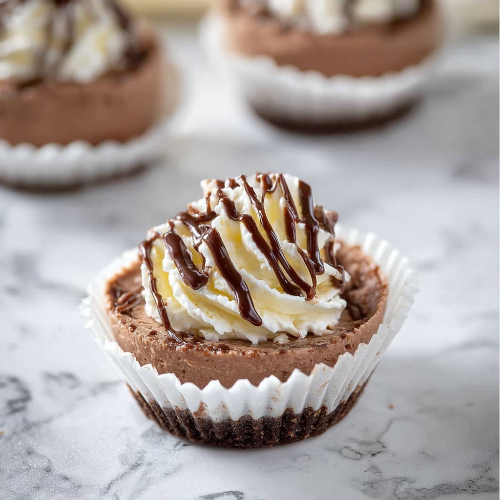 Mini No Bake Nutella Cheesecake Recipe - Recipe Image