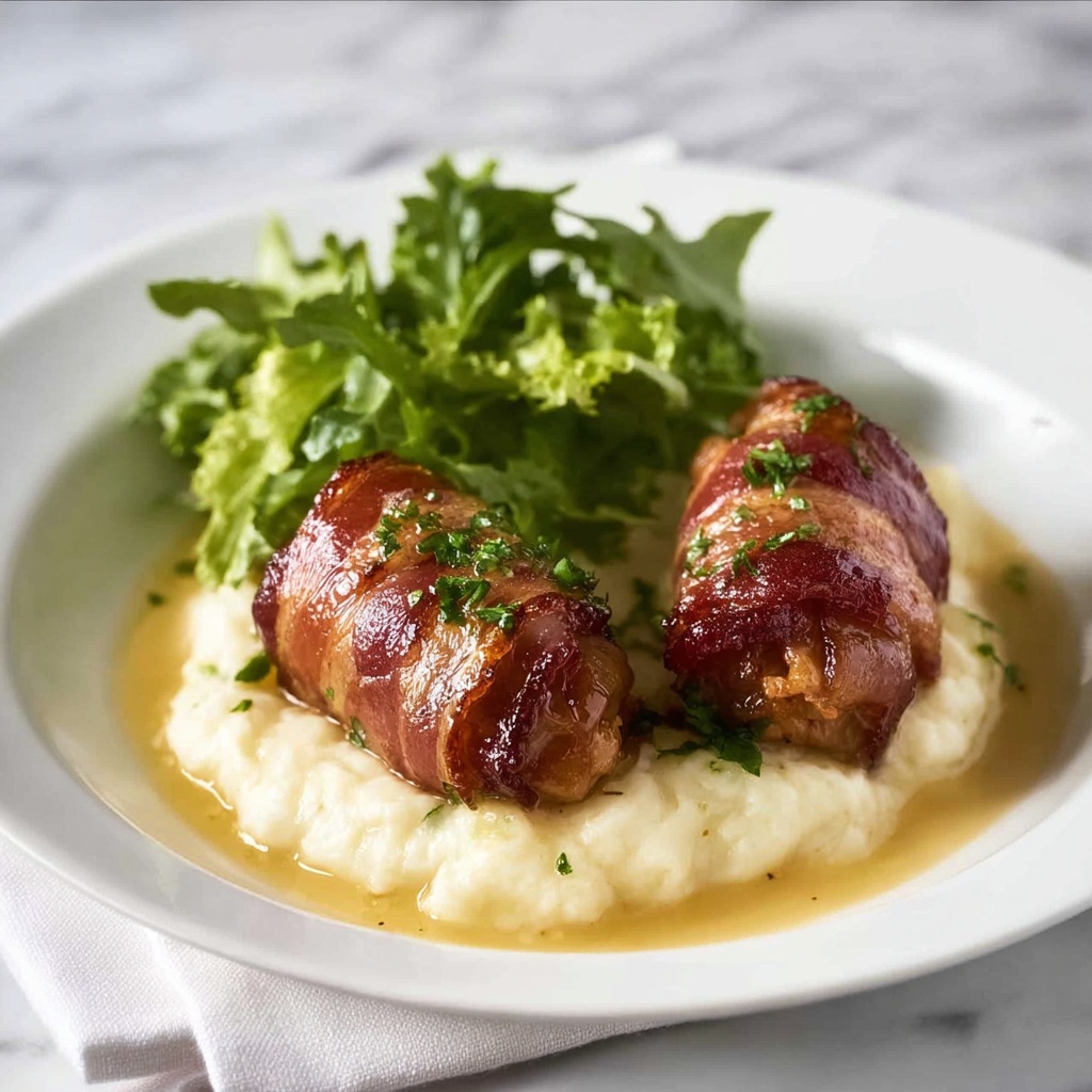 Bacon-Wrapped Chicken Thighs with Sweet and Spicy Seasoning Recipe - Recipe Image