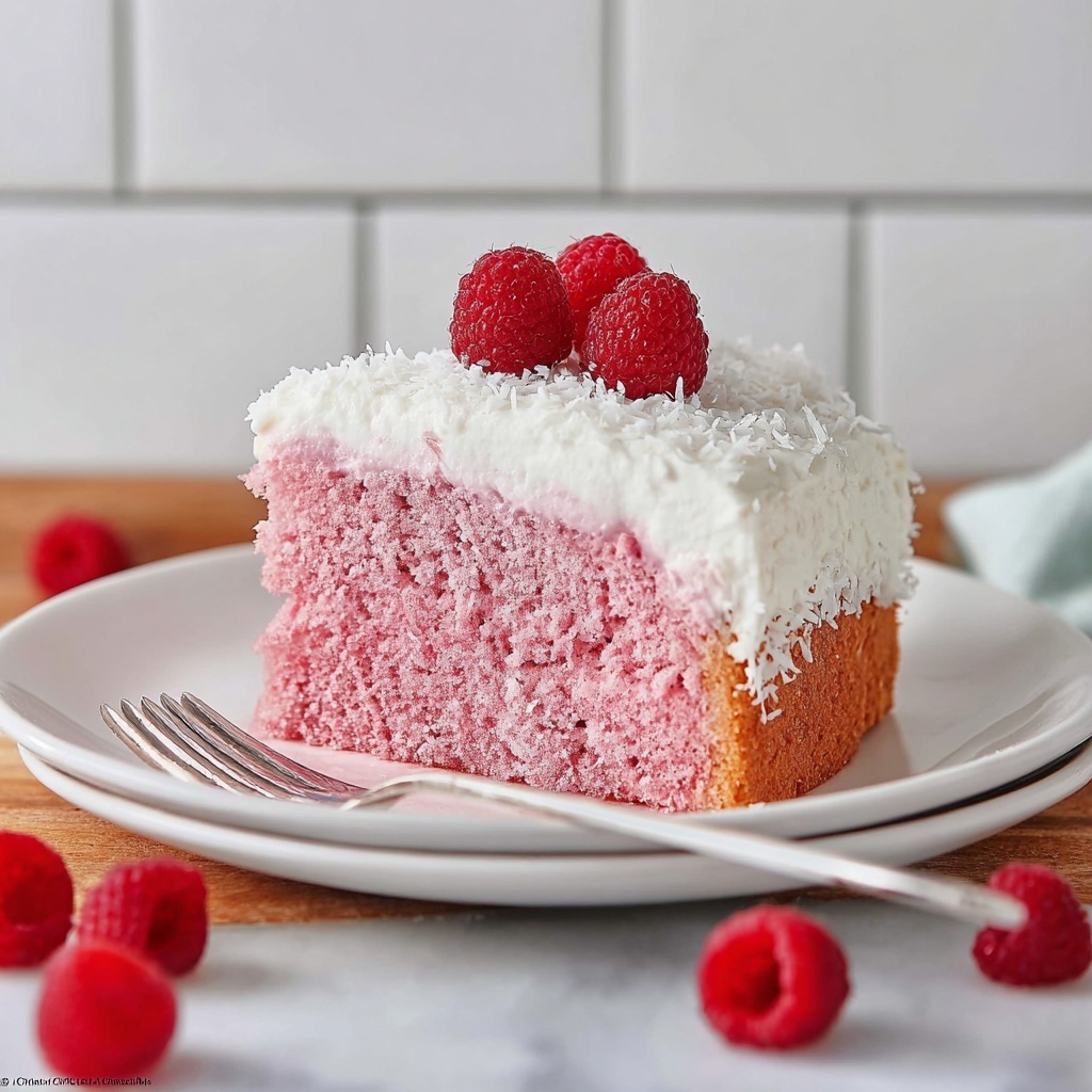 Slow Cooker Raspberry Zinger Cake Recipe - Recipe Image