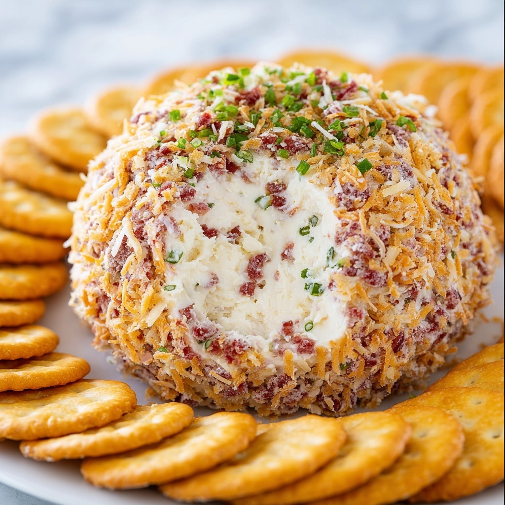 Chipped Beef Cheese Ball Recipe - Recipe Image