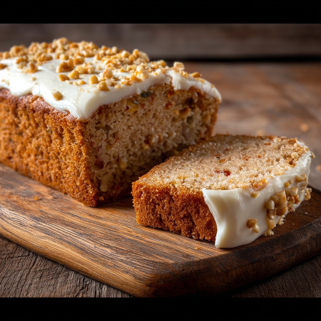 Carrot Cake Loaf Recipe - Recipe Image