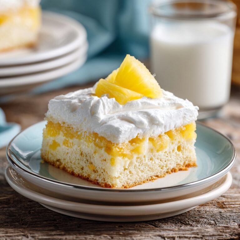 Pineapple Pudding Cake Recipe