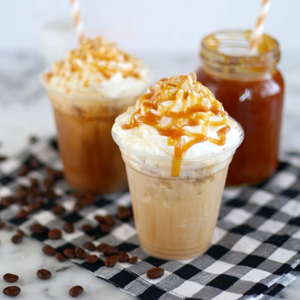 Frozen Caramel Coffee Recipe - Recipe Image