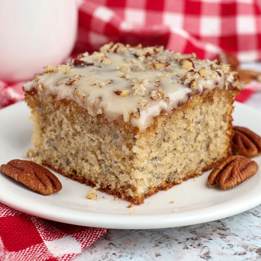 Southern Pecan Praline Cake Recipe - Recipe Image