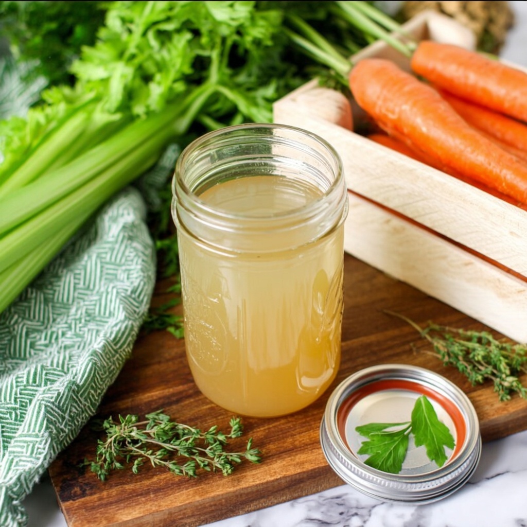 Homemade Roasted Turkey Stock Recipe - Recipe Image